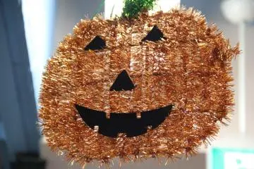 <p>The seasonal decorations are put up for both American and Japanese holidays</p>