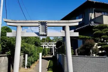 Some torii to be found in a side street in Narita city