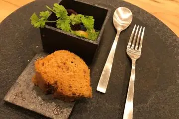 A local dessert to complete the meal