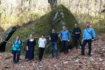 On discovery tour in the Iwate countryside. 