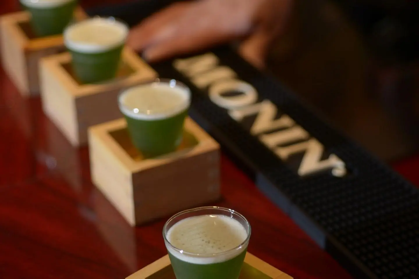 Matcha cocktails (Photo: @markoxley_photography)