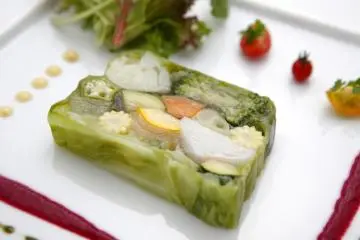 Chef Matsuura's specialty, terrine.