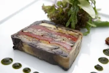 Chef Matsuura's specialty, terrine.