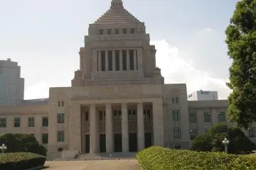 参观日本国会议事堂