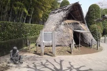 Dad's at work in the village