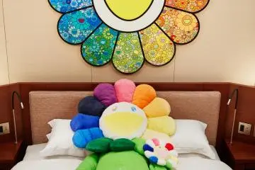 Takashi Murakami Flower Gallery Stay at Grand Hyatt Tokyo