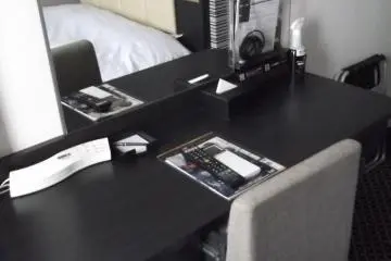 A view from the end of the bed