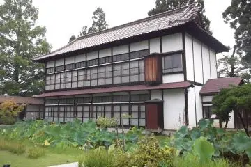 The old house by the herb garden