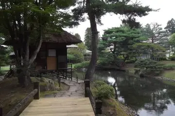 Across the bridge to the island