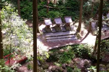 Path to Gojo Falls, viewed from the top