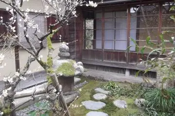 The garden at the Kurando Terashima House