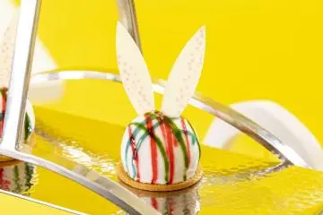 Rabbit mixed berry mousse
