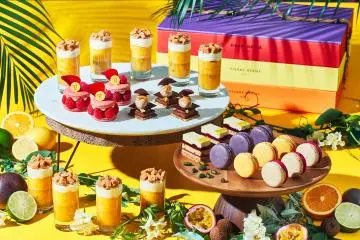 A range of colorful, summer-themed sweets will be available