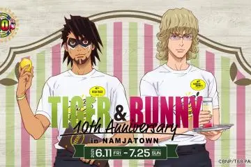 The event celebrates the 10th anniversary of the Tiger and Bunny series (Photo: <a href="https://prtimes.jp/main/html/rd/p/000000473.000033062.html" target="_blank" rel="noreferrer noopener nofollow">PR Times</a>)