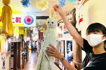 Forgotten towels = perfect for upcycling into teru teru bozu! (Photo: PR Times)
