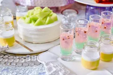 Mermaid-inspired desserts