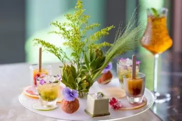 The menu incorporates light, refreshing tastes, perfect for summer