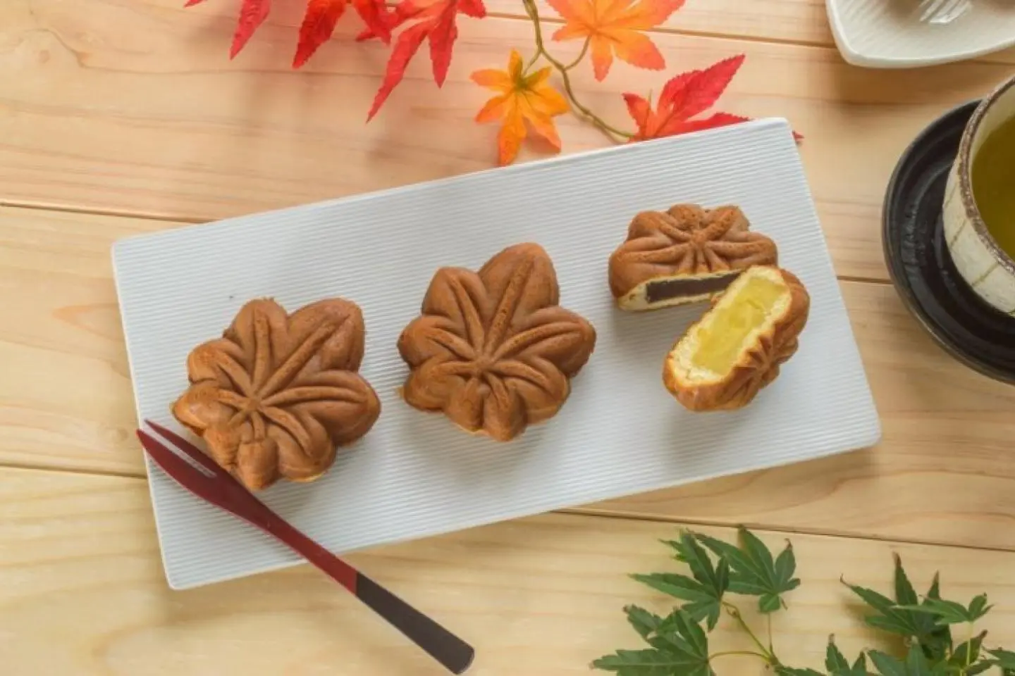 귀엽게 생긴 모미지 만주 (저작권: Tataya Kudo / Shutterstock.com)