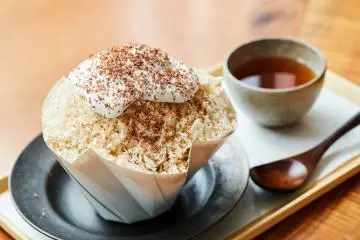 Ocharaka Hojicha Milk Tea Kakigori 