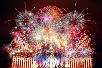 Some of the fireworks from last year's event