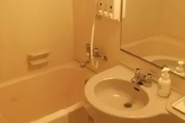My plastic bathroom