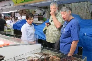A cooking class begins with a tour of Makishi Markets, calling you to the Aladdin’s cave of magical and exotic produce