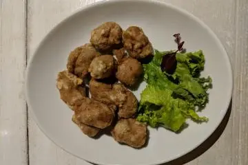 Karaage made from soy meat