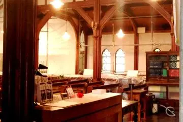 Traditional Church interior of St Agnes Kyoto
