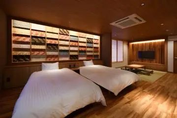 One of the six rooms at Ichijo (Photo: <a href="https://prtimes.jp/main/html/rd/p/000000004.000084115.html?fbclid=IwAR3WxWO5ovbh3k6_ZplOXQM1ymbtG8NYH9Er7UGfLhBF6E2jClH-GZA_uvE" target="_blank" rel="noreferrer noopener nofollow">有限会社 Saika</a>)