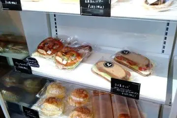 Chilled sandwiches and sweets