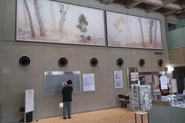 In the lobby