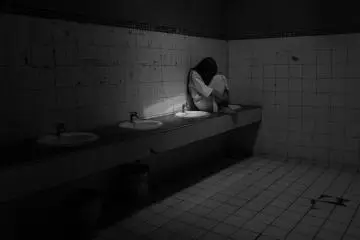 Do not trust little ghost girls in bathrooms (Photo: Sarawoot Pengmuan / Shutterstock.com)