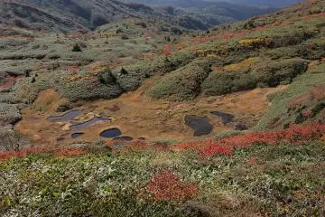Another colourful wetland on the way