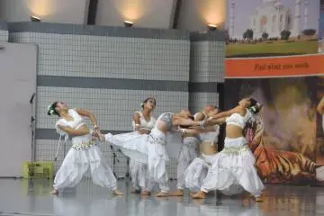 Wowing the crowd with a wonderfully choreographed performance