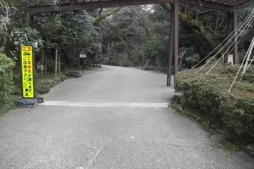 Looking down the promenade