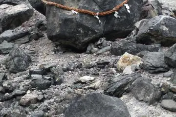 This rock has killed many people (Photo: Larry Knipfing)