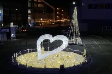 This is an entirely citizen-funded illumination project