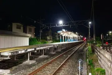 Higashi Agano station (Photo by Sebastian Schuster)