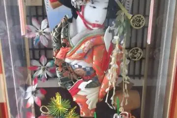 On display in the lobby