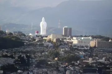 The view of Sendai from the AER Building