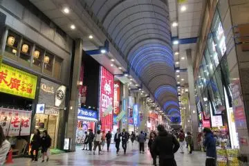 Covered shopping street, Hirose-Dori