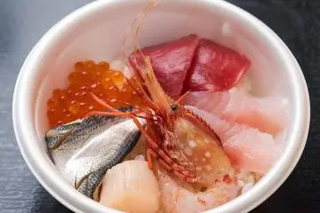 Nokke-don is a special Aomori dish