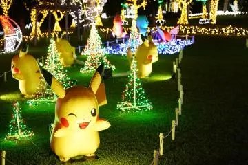 Pokemon characters join the illumination event this year