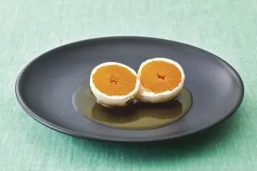 Mandarin ice cream daifuku