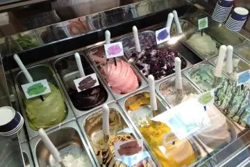 Gelato ice cream shop