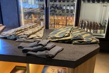 Reception with bottles of wine