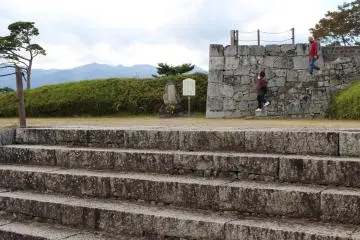 The stonework on the summit is well preserved