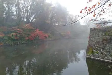 The castle moat