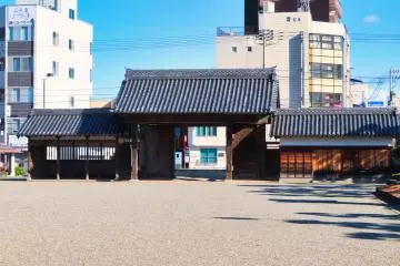 West Gate of Tokushima Castle Ruins