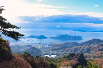 From the Shibocho viewing platform